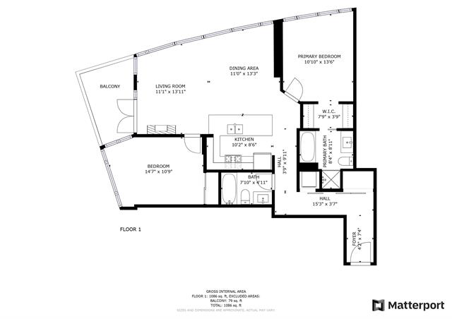 2304 110 BREW STREET, BC V3H 5M9 2